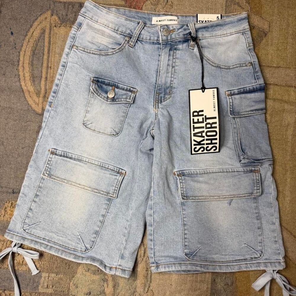 Almost-famous Women's Blue Shorts